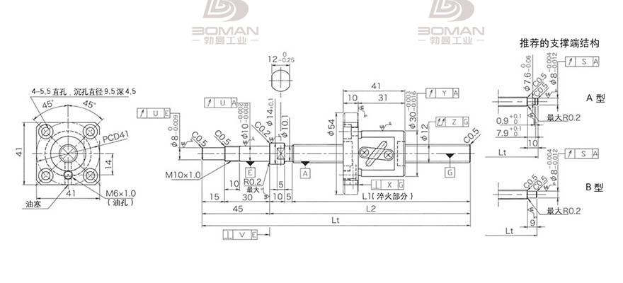 KURODA GP1204DS-AAPR-0300B-C3S 黑田精工的丝杆比thk的贵吗